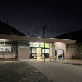 下りは最短だとYAMAPでは寂悄尾根が選ばれてますが、怖いので沢沿いのコースを選びました。笹子駅到着、おつかれ様でした