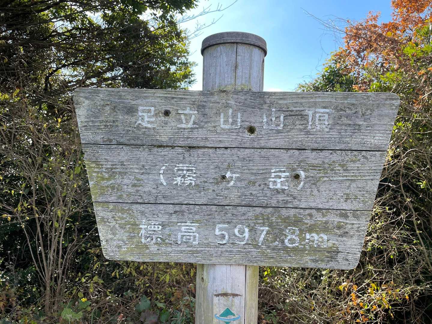 着いた〜
足立山△さんちょ