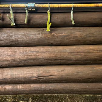 相互フォローだった方が設置されたザックフックだと思います。
ようやく会う事ができました。