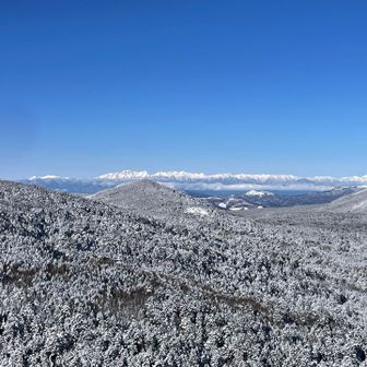 北アルプスみんな見えてます