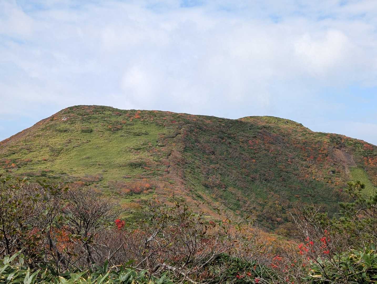 おだやかな山容😌