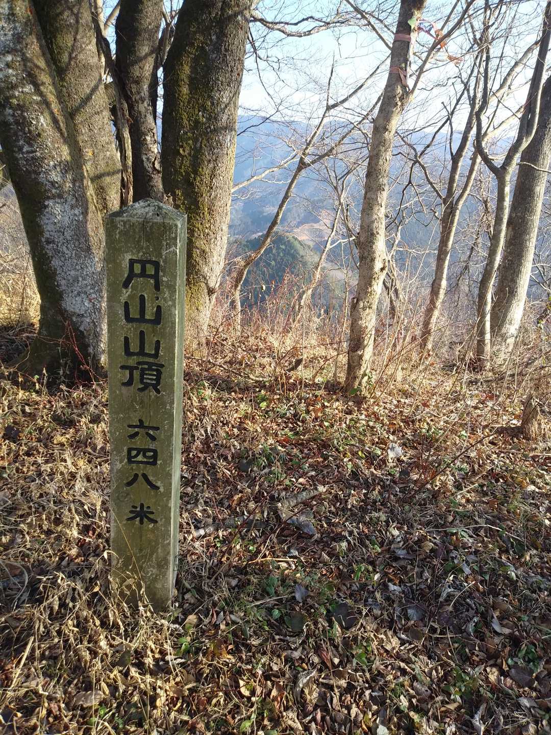山頂😊
