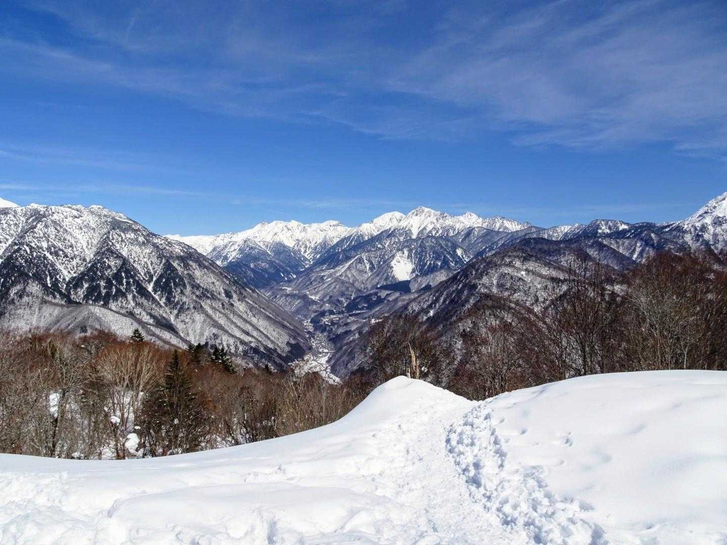 人気の福地山
北アルプスの好展望台でした🙆