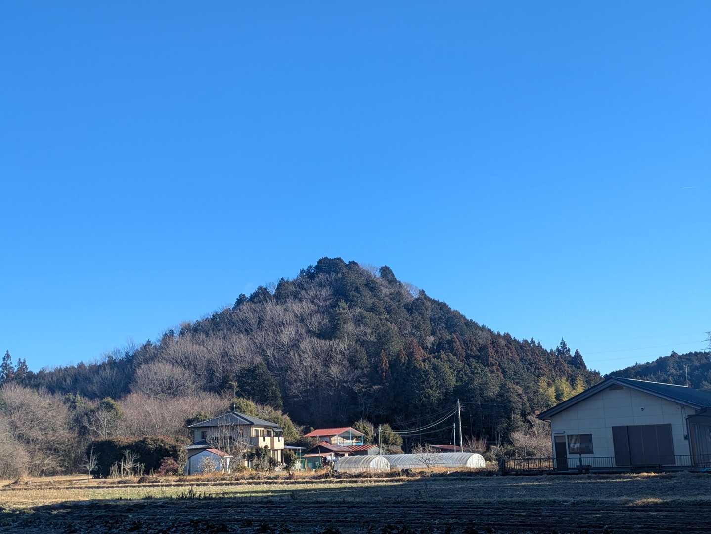 降りて見ると富士山の山容🗻
