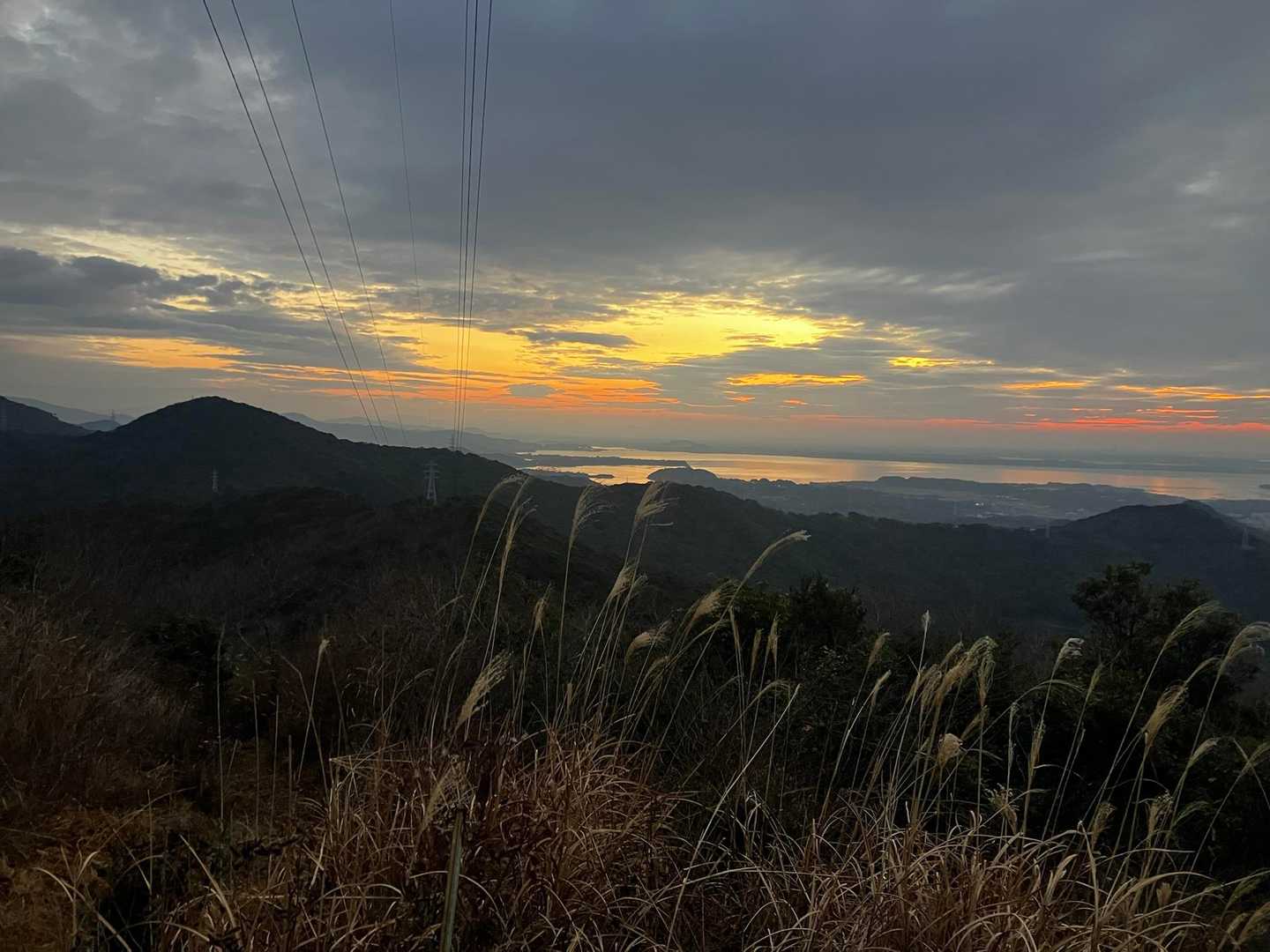 明けてきた☀️終始雲多い１日
