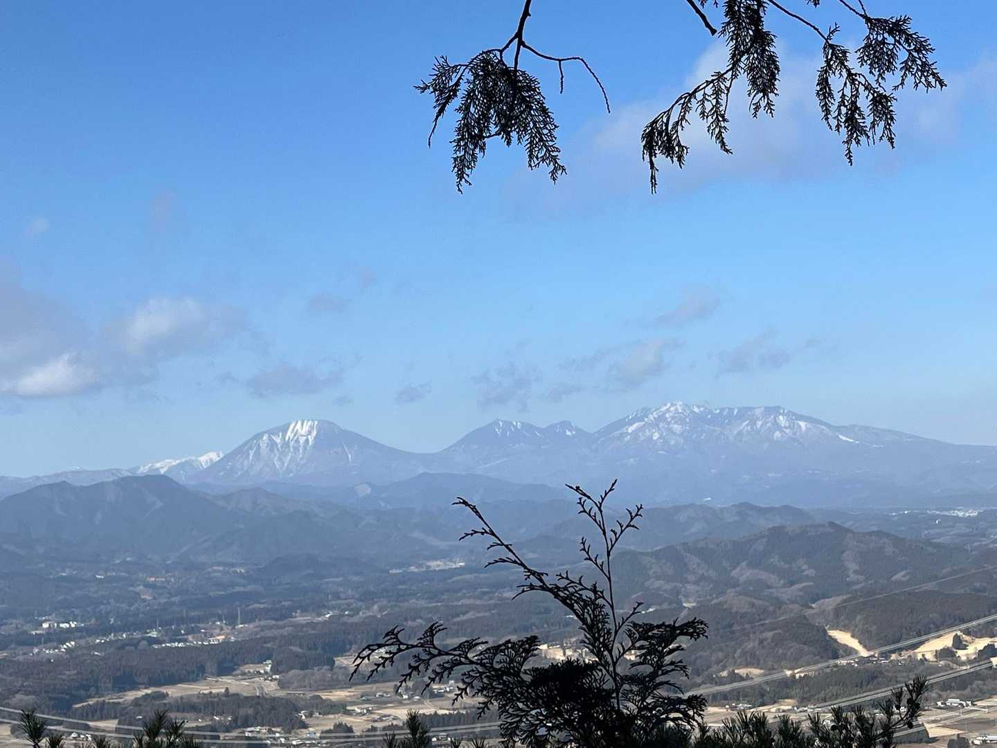 長倉山-鞍掛山-シゲト山-斑根石山-古賀志山 周回コースの写真
