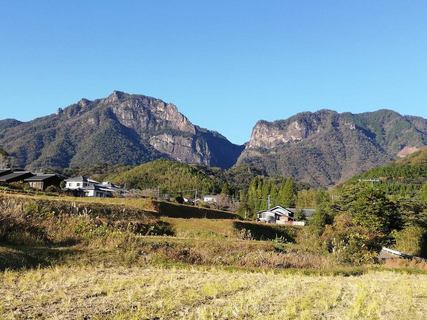 行縢山の写真