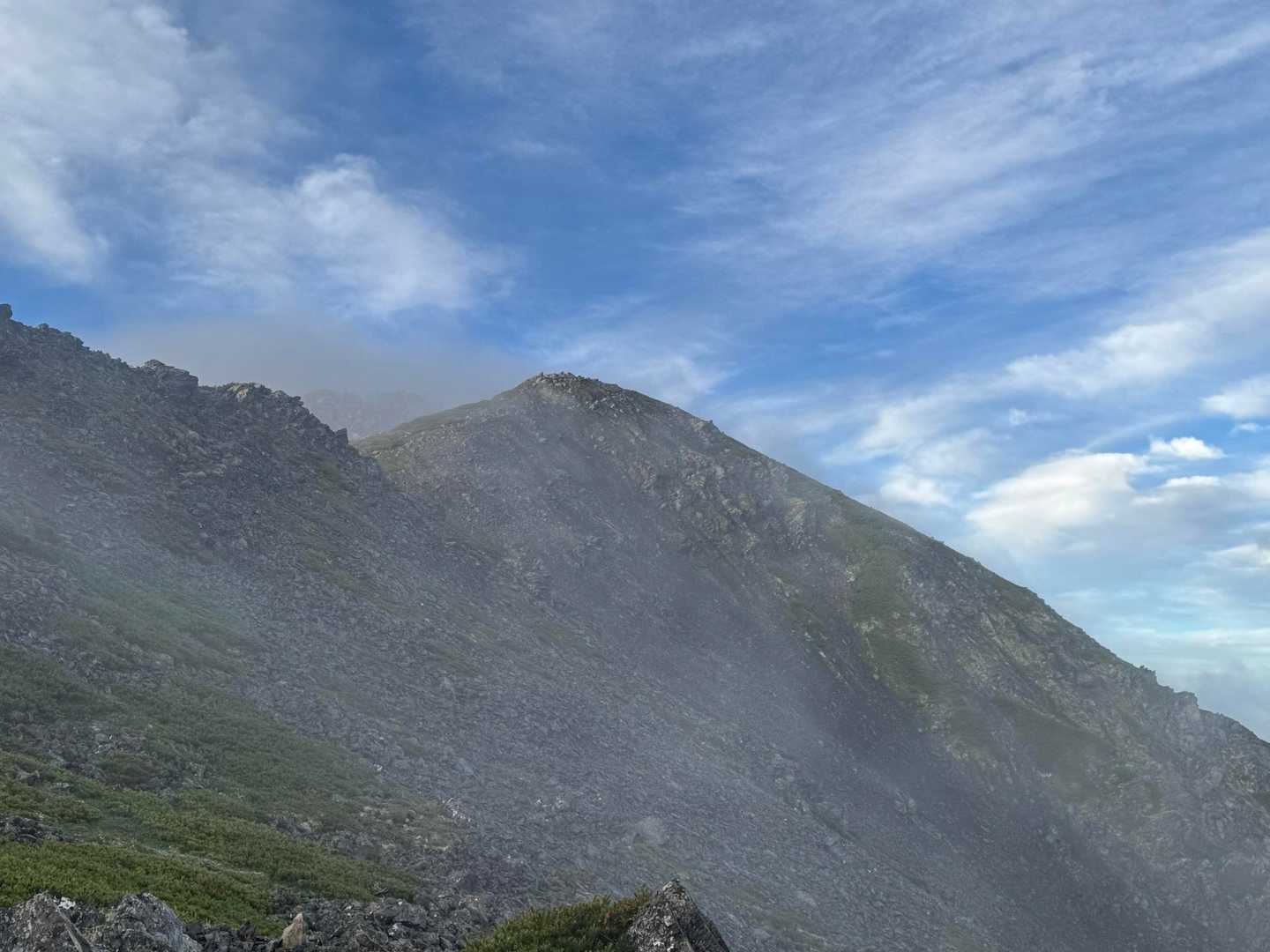 間ノ岳
地味〜に遠い😅