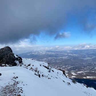 四阿山って裾の広いね