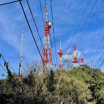 電波塔だらけ📡、、、