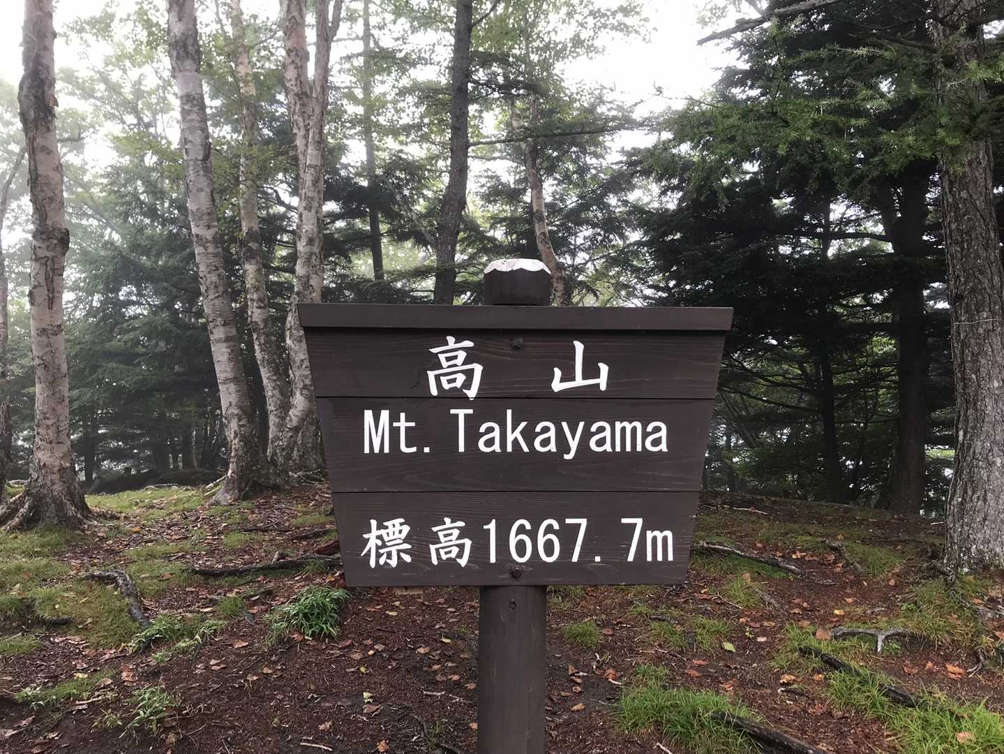 山頂到着🙌