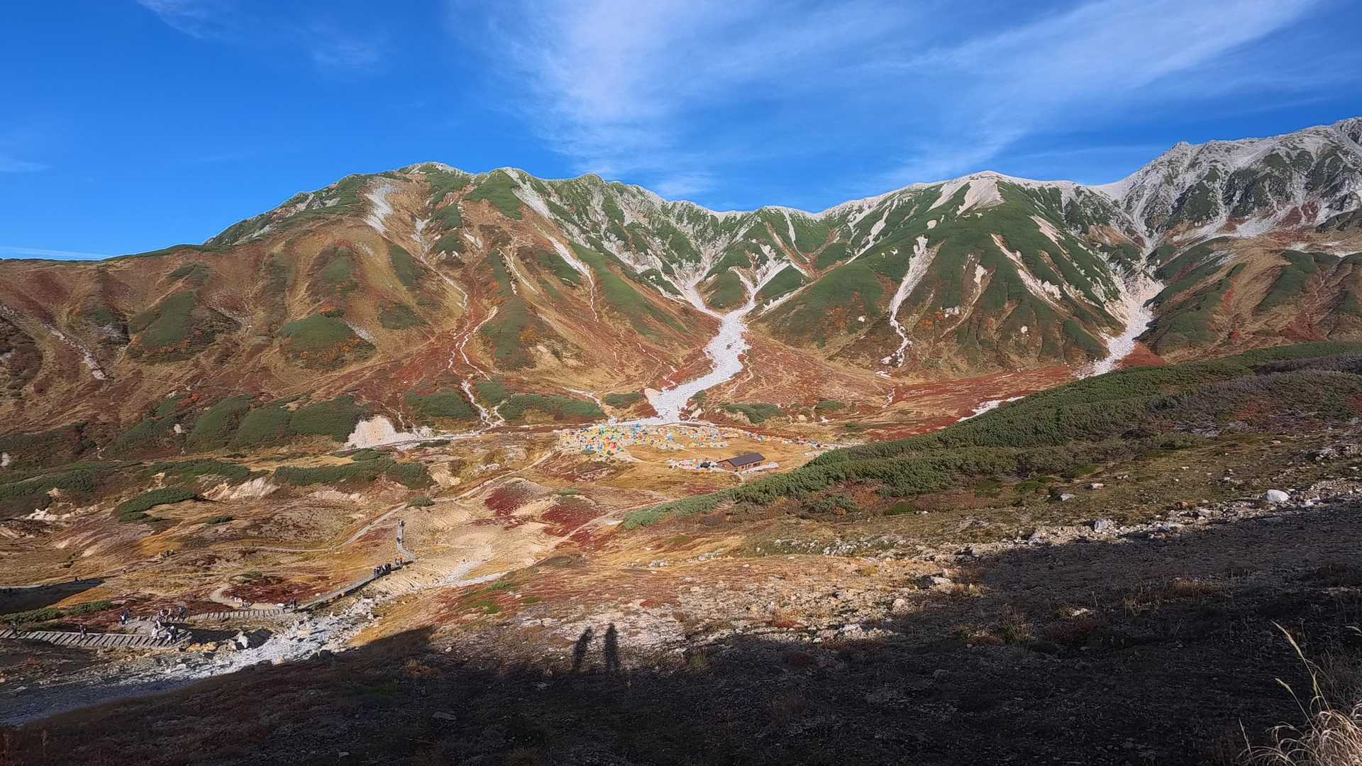これが立山の黄葉＆紅葉