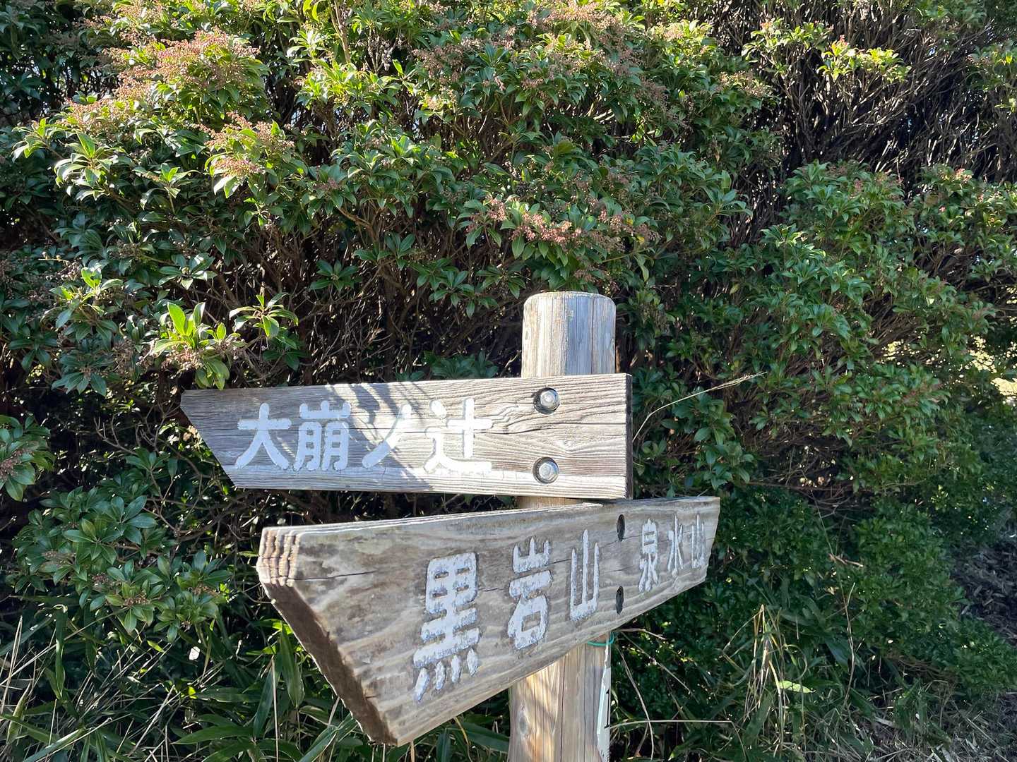 大崩ノ辻 メインの取り付き
今回は行きません🙅‍♀️