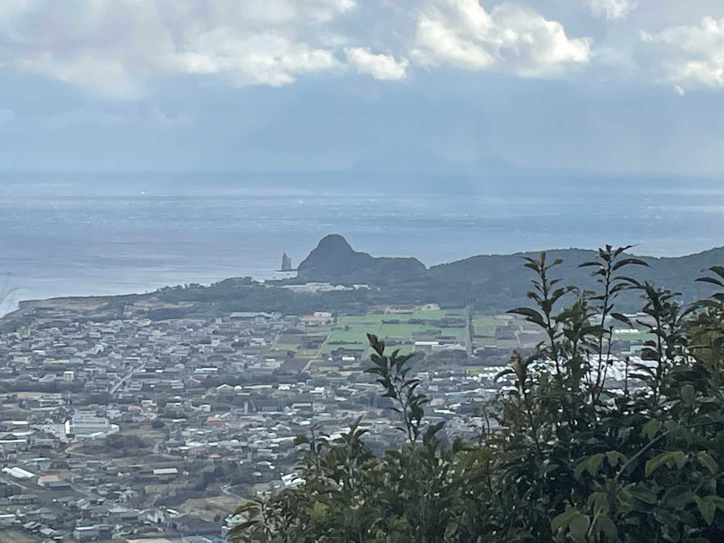 枕崎のシンボル『立神岩』が見えます。
ここに行こう❗️