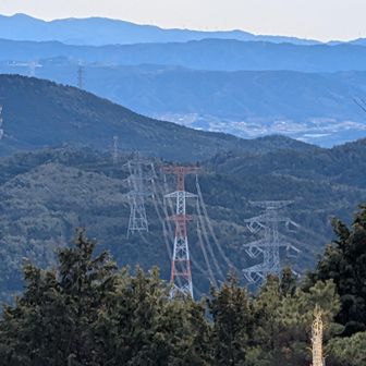 大船山の風車もしっかり見えました。