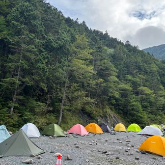 ここでテント泊いいよね⛺️