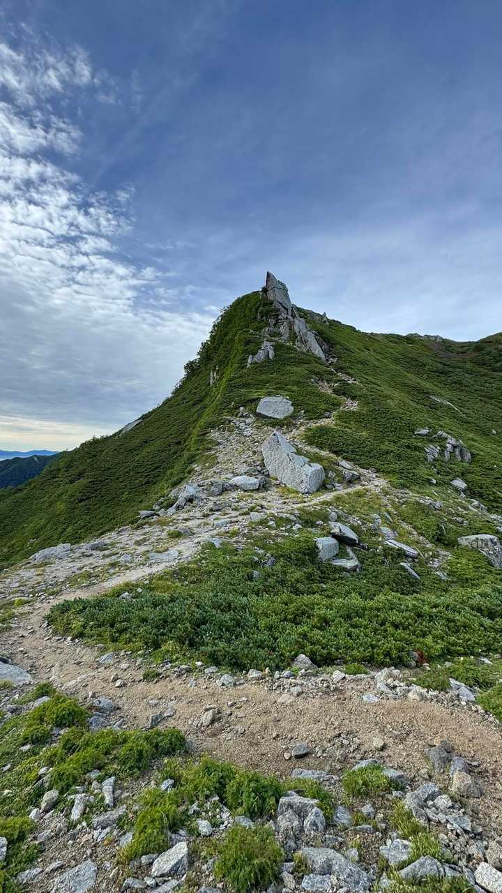 中央アルプス縦走（木曽駒ヶ岳〜空木岳） の写真 35