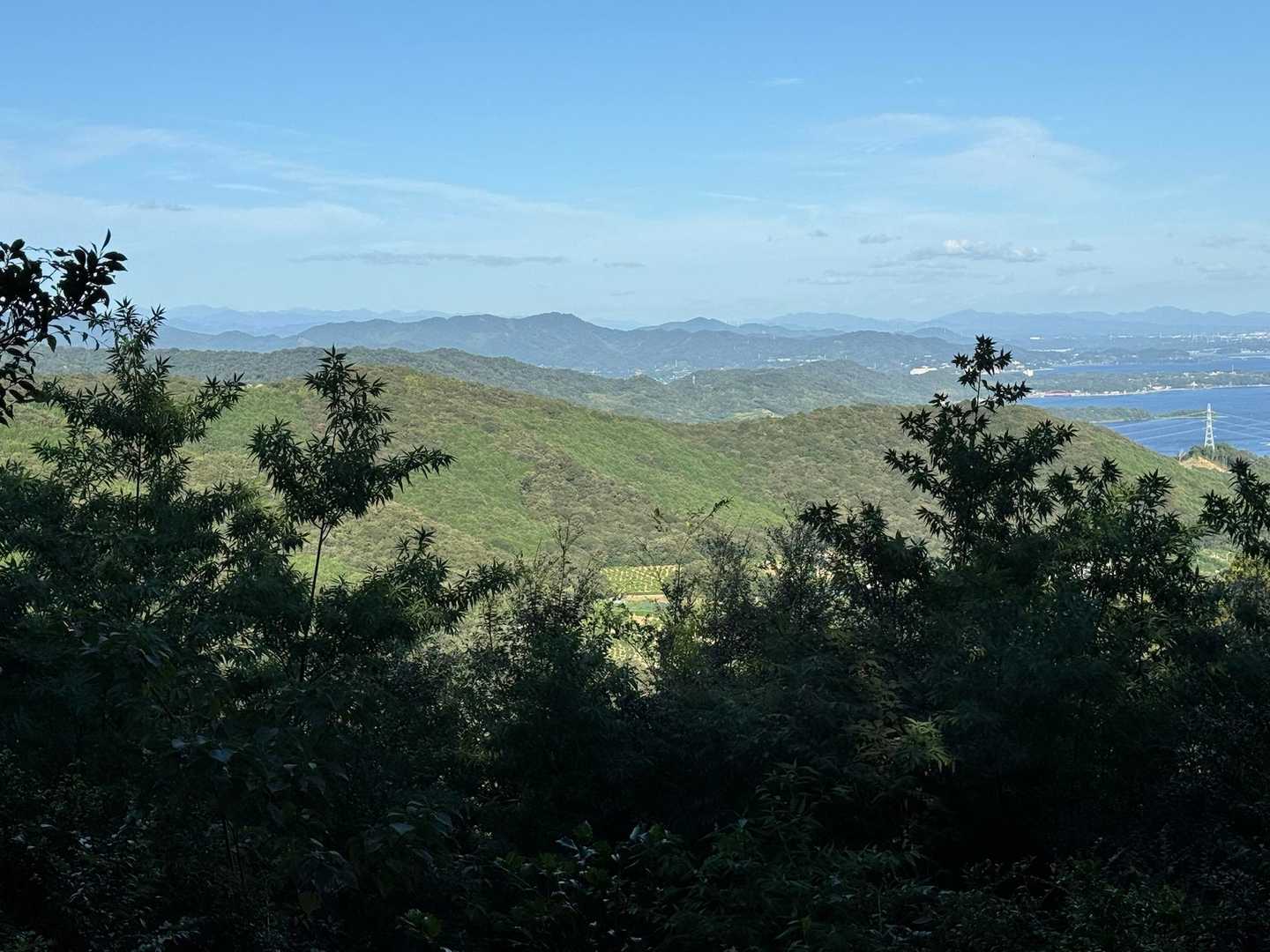 うっっっっすらと富士山の頭が見えました。
わかるかなー⁉︎