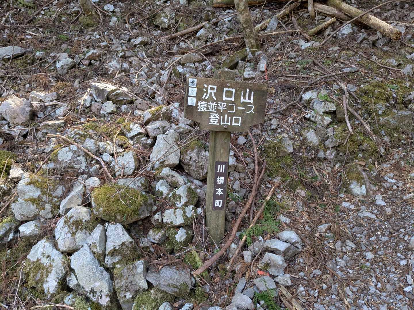寸又峡温泉バス停-沢口山 周回コースの写真