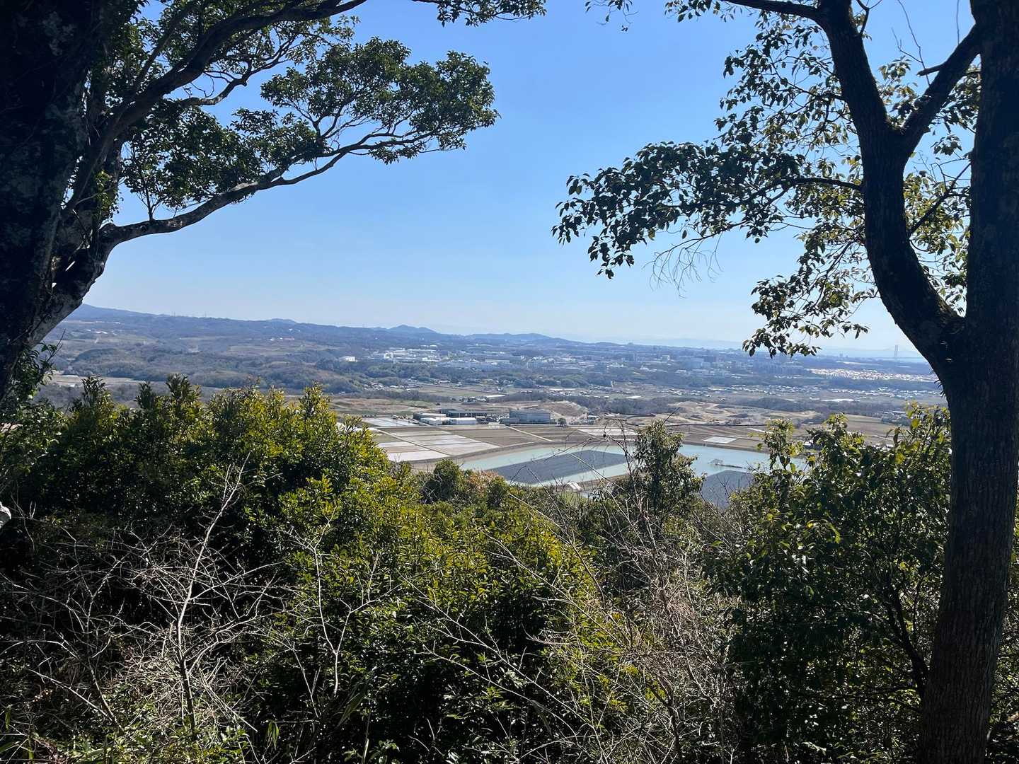 六甲山系の山並み⛰️