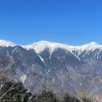 白峰三山！近っ！