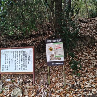 あえて北側にある登山口から一旦一般道へ出てみました