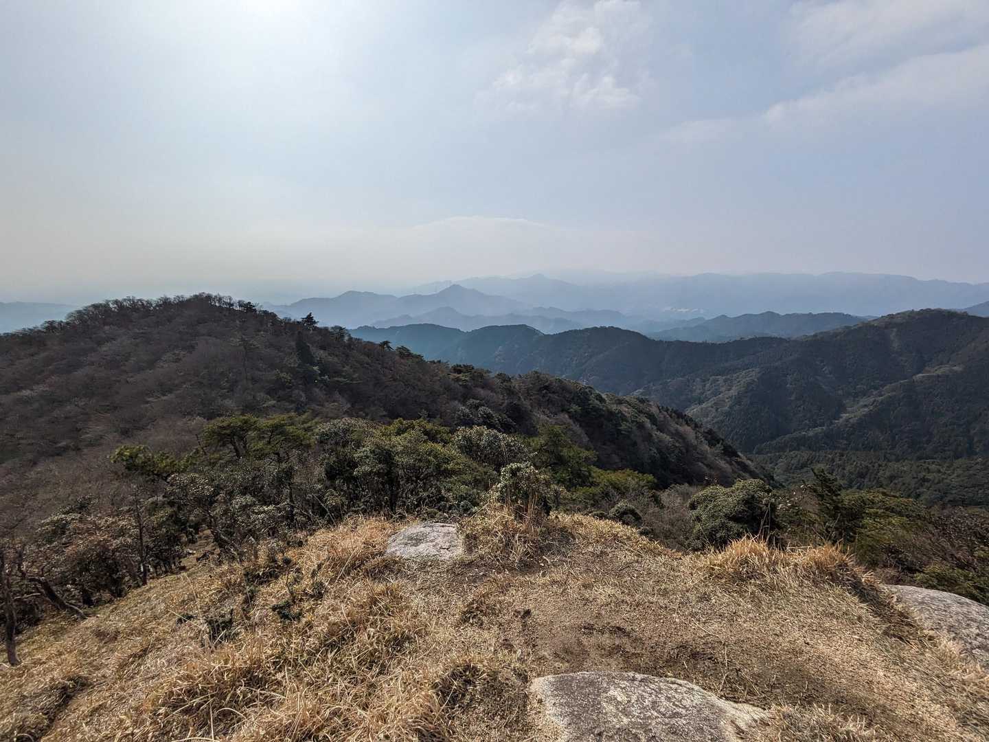 鈴鹿峠-高畑山-溝干山 往復コースの写真