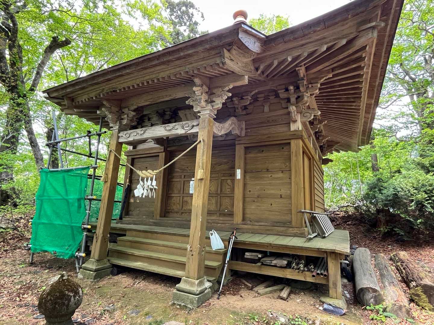 虚空蔵山山頂⛰️虚空蔵神社⛩️奥の院🙏