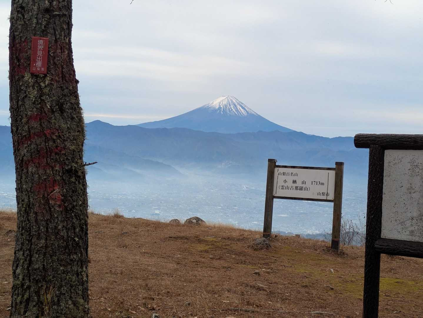 市街地には、霞がかかっていたようで何とも幻想的