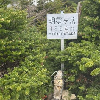 山頂1人