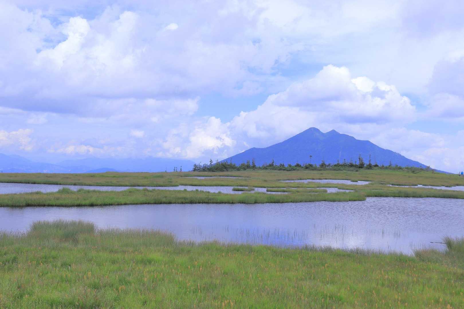 鳩待峠-横田代-中原山-アヤメ平-富士見小屋跡 往復コースの写真