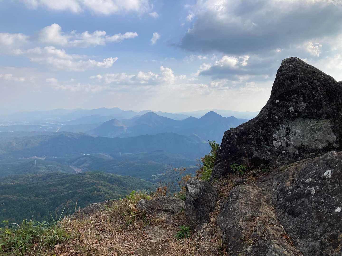 第4展望地から
国東半島の山々ᨒ𖡼.𖤣𖥧