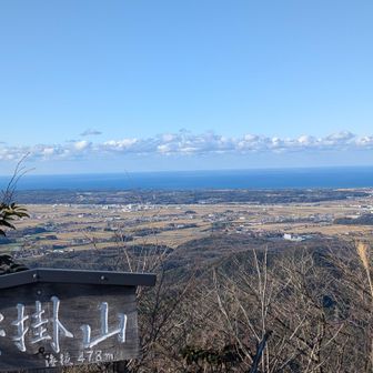 山頂からの眺望④
日本海🌊と加賀方面