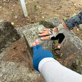 三角点タッチ✋