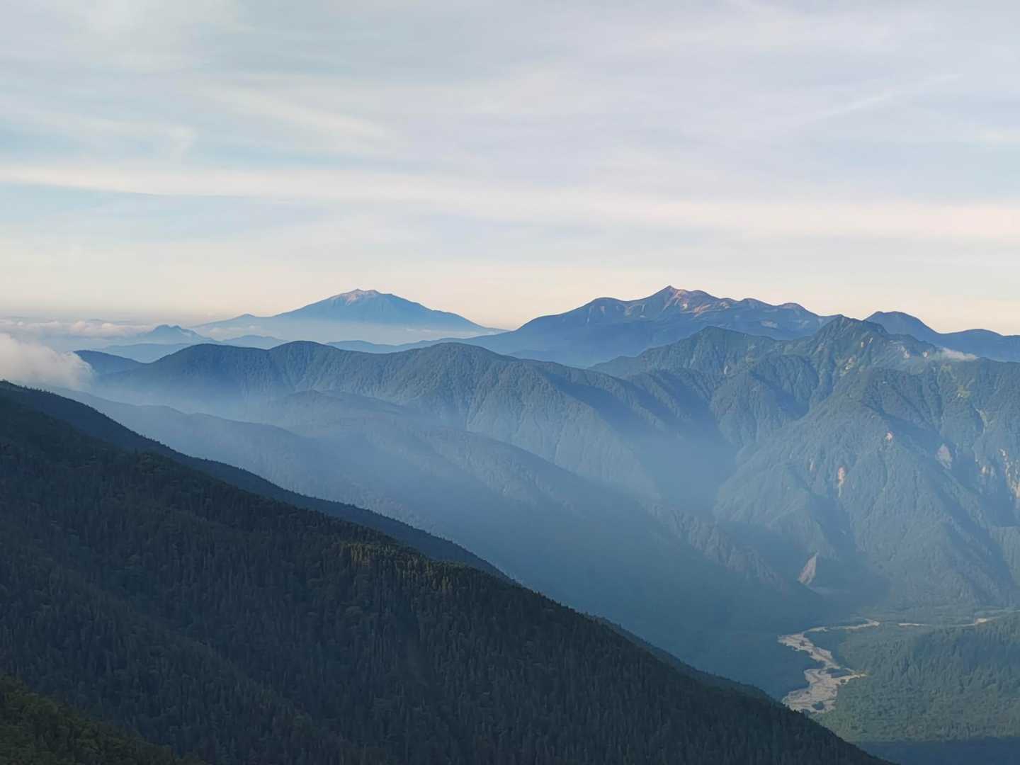 三股登山口-蝶槍 往復コースの写真