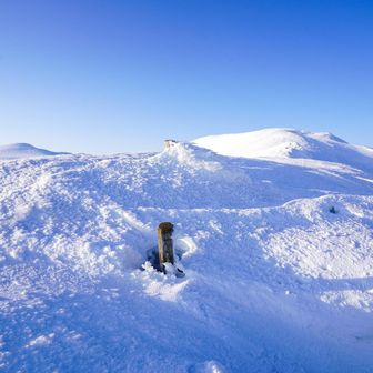 地神北峰
ここで撤退
