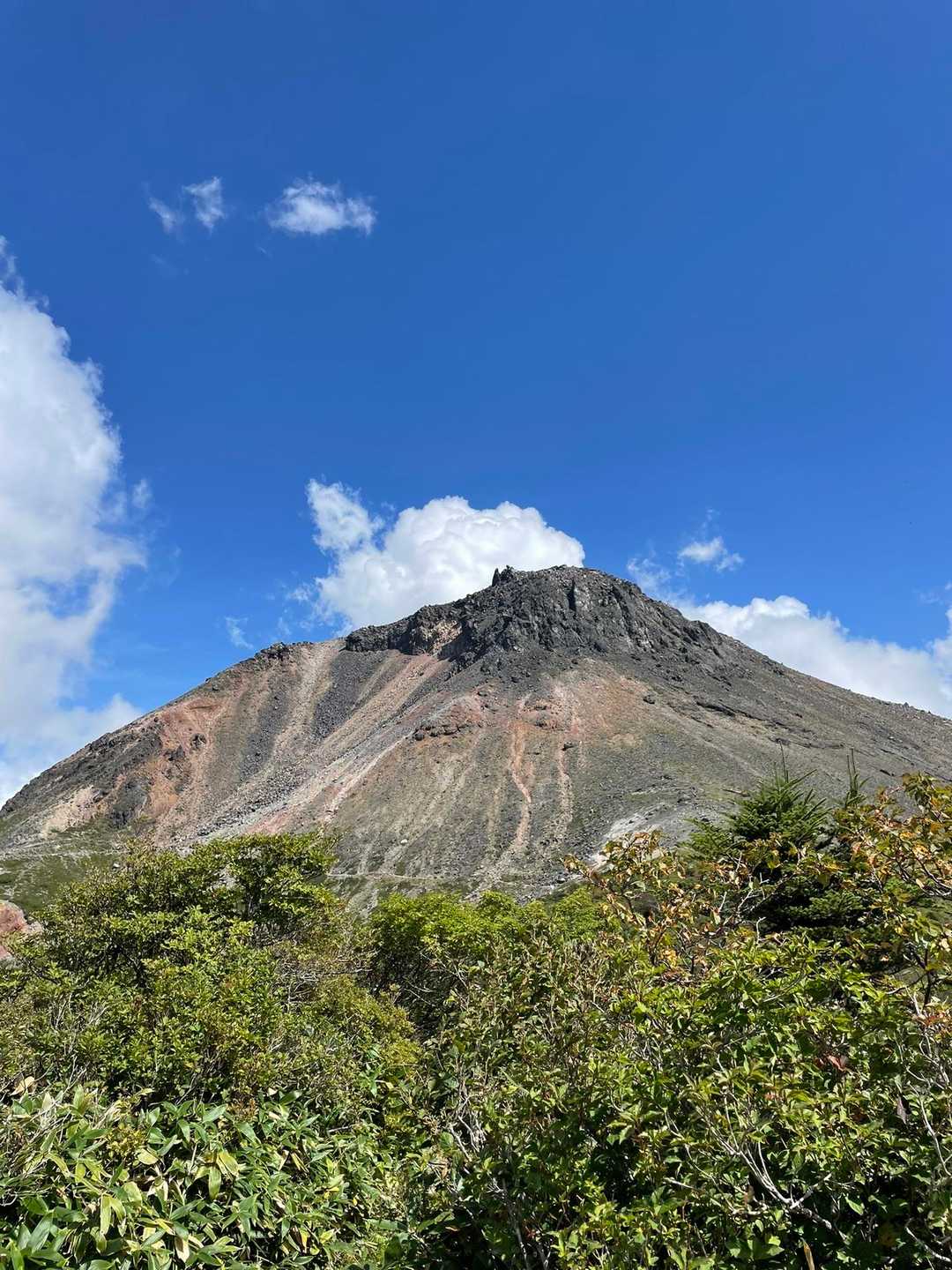 峠の茶屋登山口-日の出平-南月山 往復コースの写真