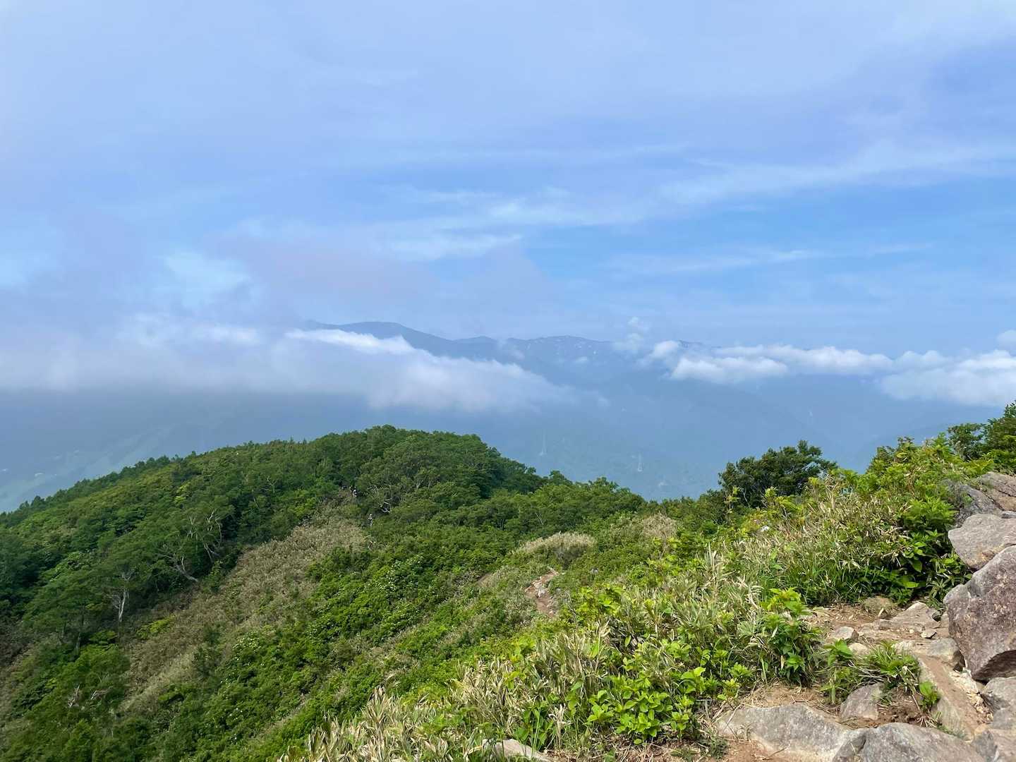 松手山-平標山-平元新道 周回コースの写真