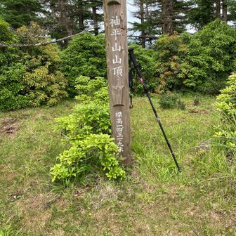 特に何もない頂上。