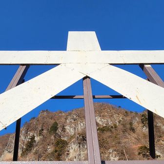 この場所で初めて正面から撮ったかもしれません。