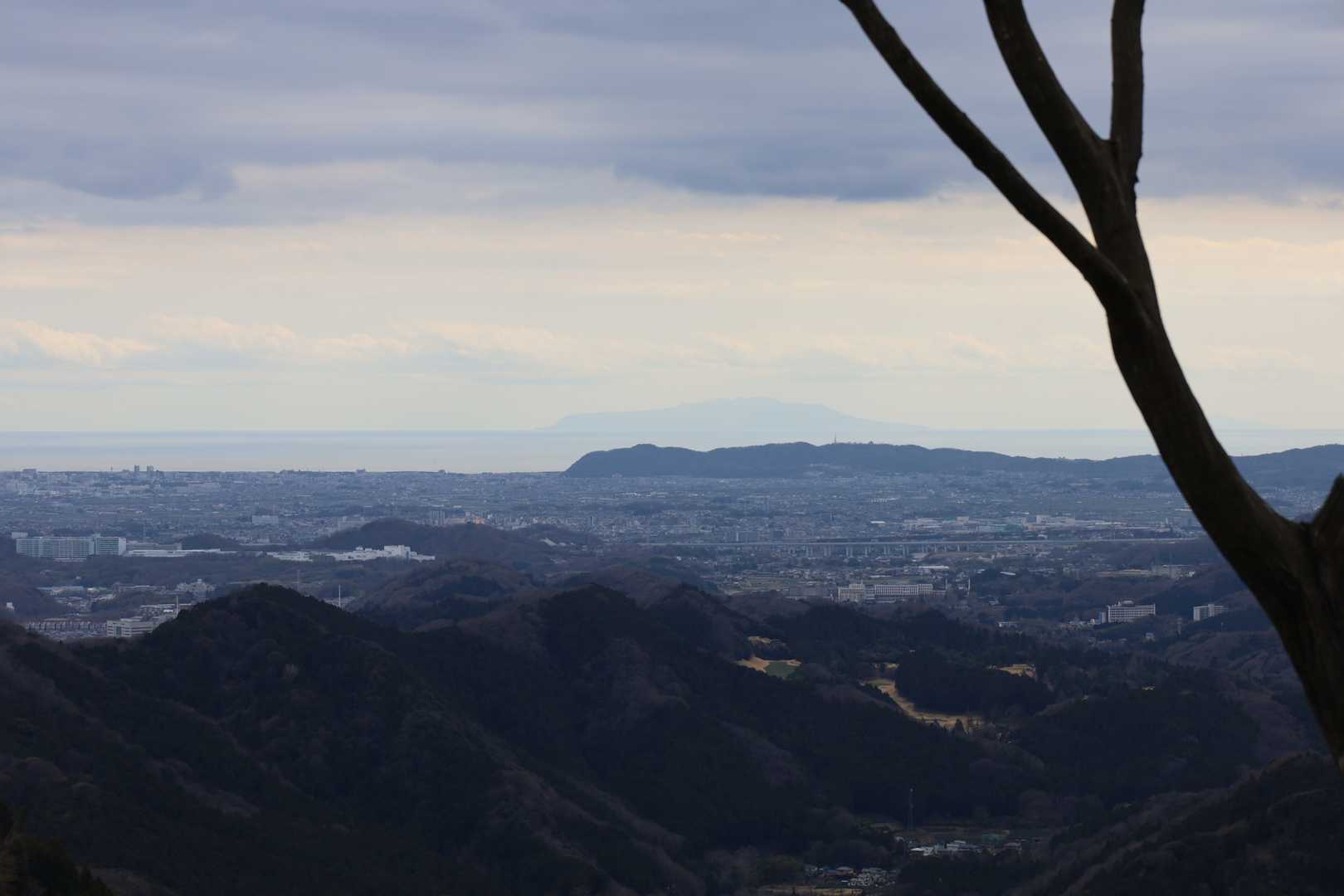 真鶴半島方面
