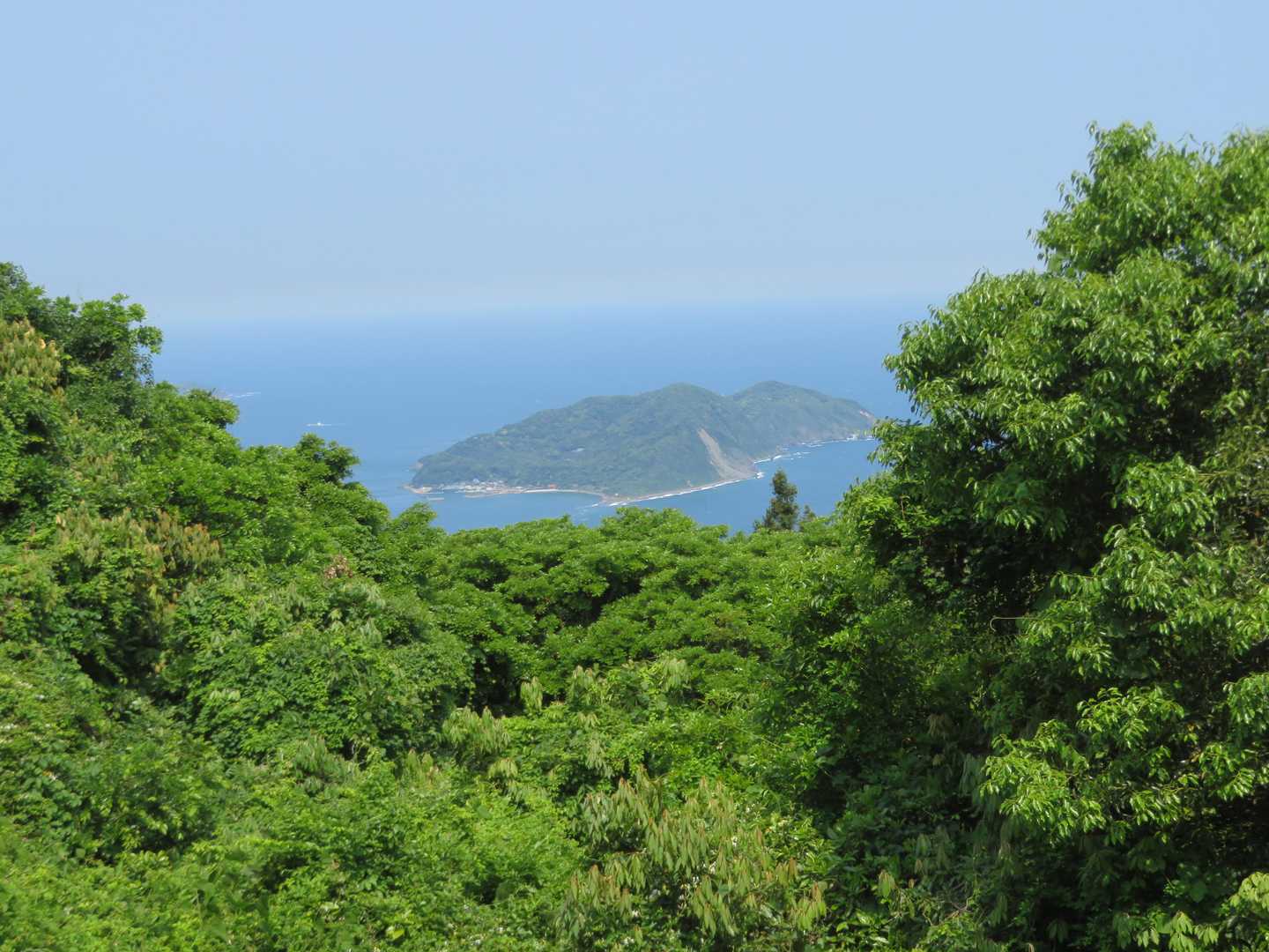 山頂から地島