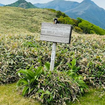 笹ヶ峰、父山方面
