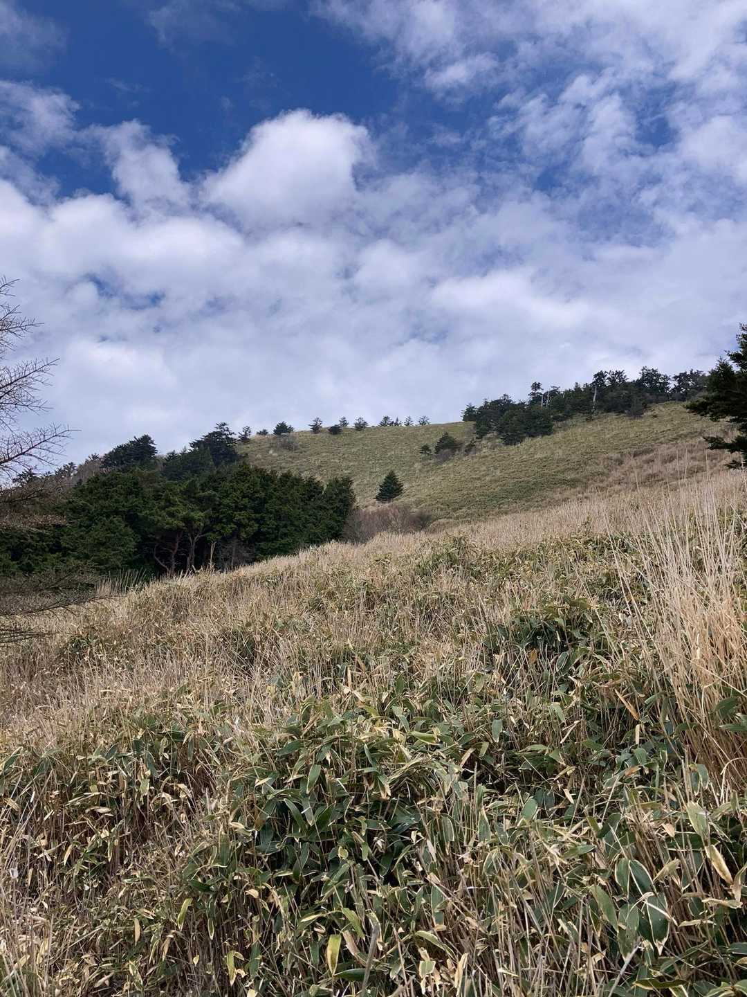 急登の沓掛山です