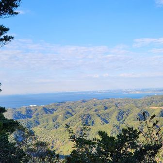 山頂からの眺望
今日も山頂から石切場などに寄りました。