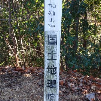 ２座目
加納山 309m

猿投山まで320mアップですね