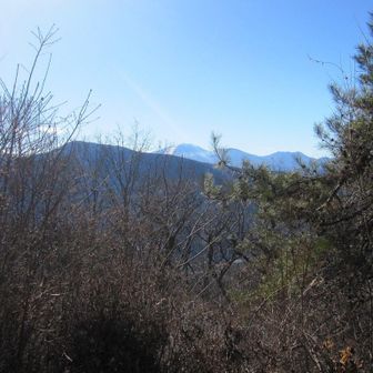 奥宮から少し景色が見える👀