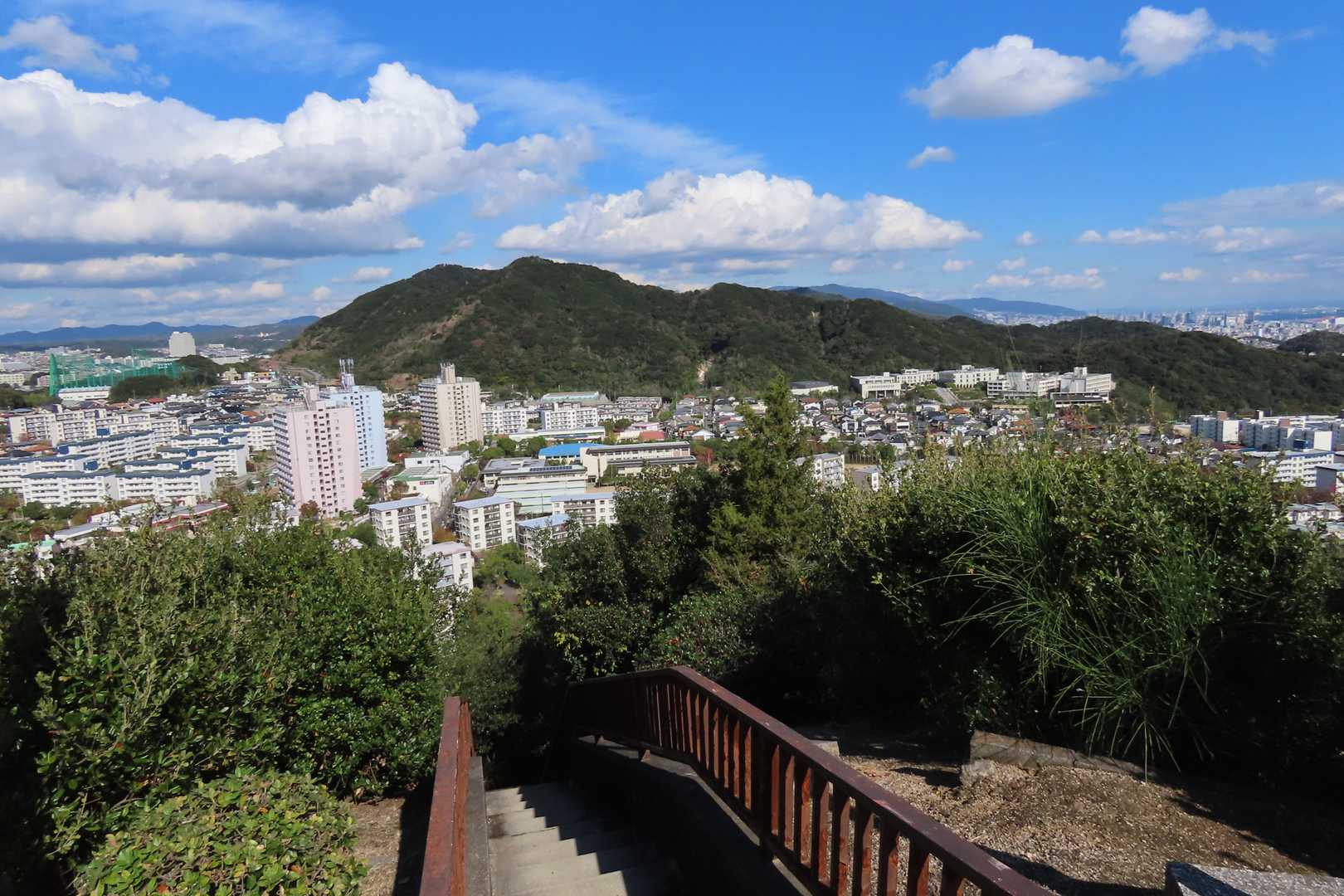 いったん市街地へ