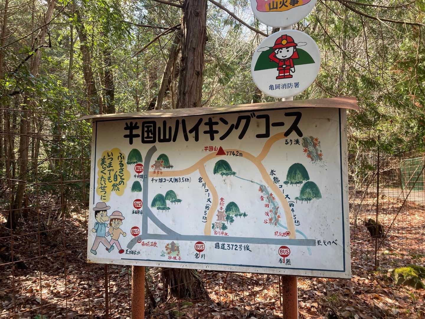 本日は赤熊コースから反時計回りに進みます
