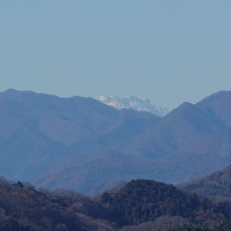 農鳥岳
山に詳しい方が教えてくれました